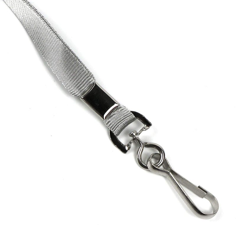 Beebel Green Lanyards 100 Pcs Lanyard for Id Badges Flat Lanyard with Badge Clip with J-Hook (Green) - Image 4